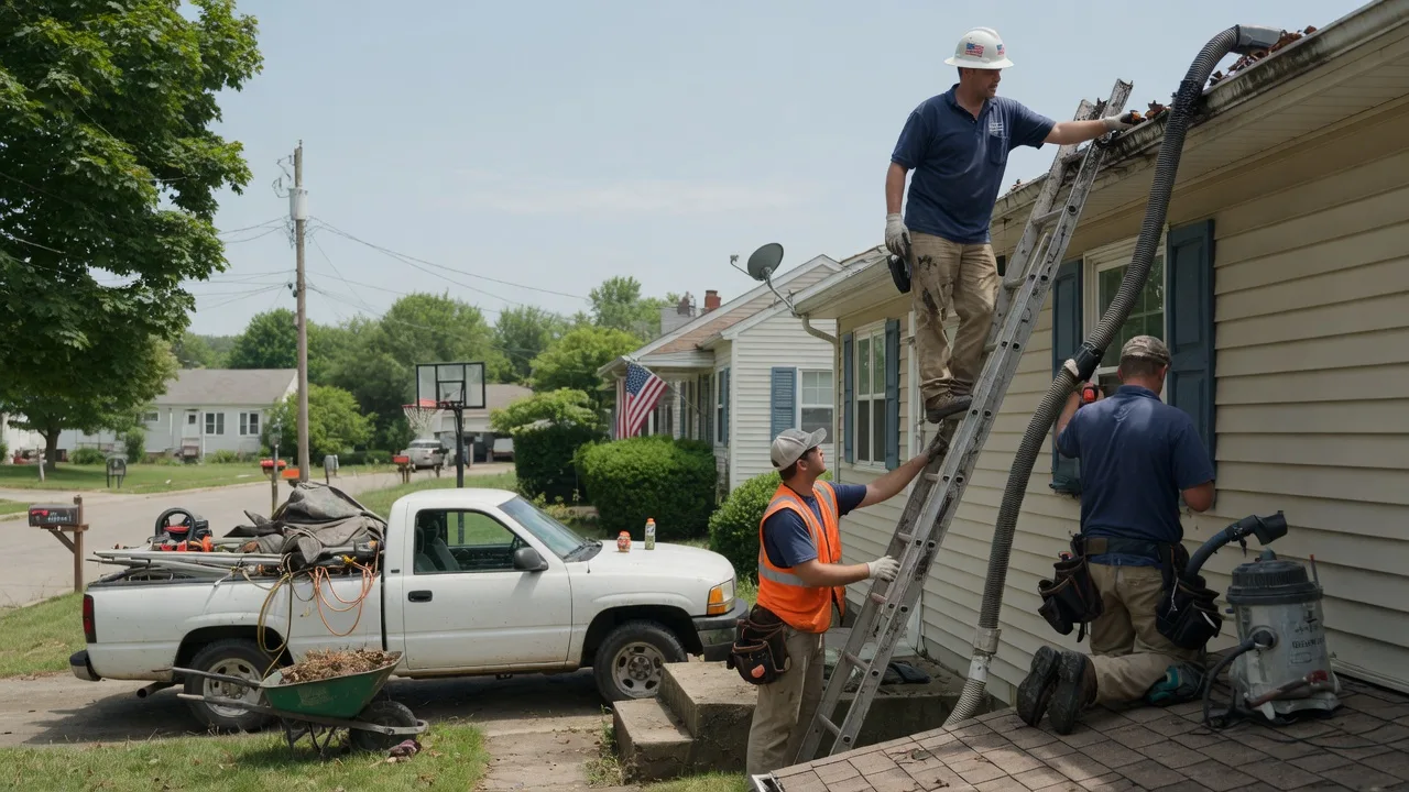 Gutter Installation in Ridgeway, OH near me